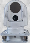 2-sumbu Dual-sensor Night Vision Airborne EO IR Tracking System Dengan Ukuran Kecil
