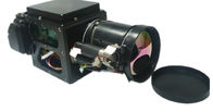 280mm Panjang Fokus Panjang Terus Menerus Zoom Miniatur Airborne MWIR Cooled Thermal Security Camera